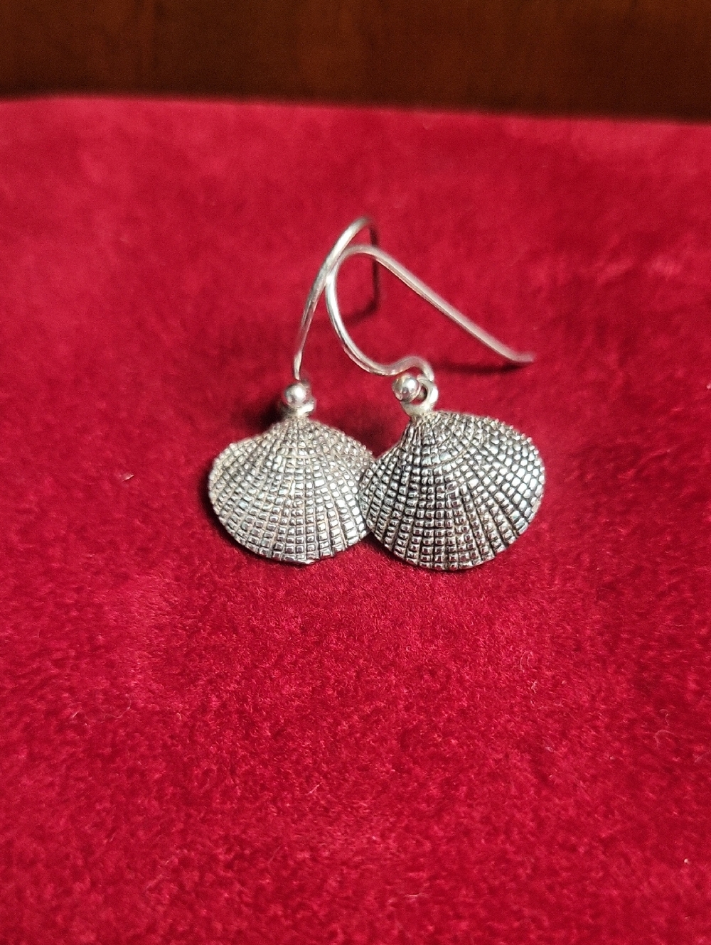 925 Sterling Silver Costal Seashell Earrings
